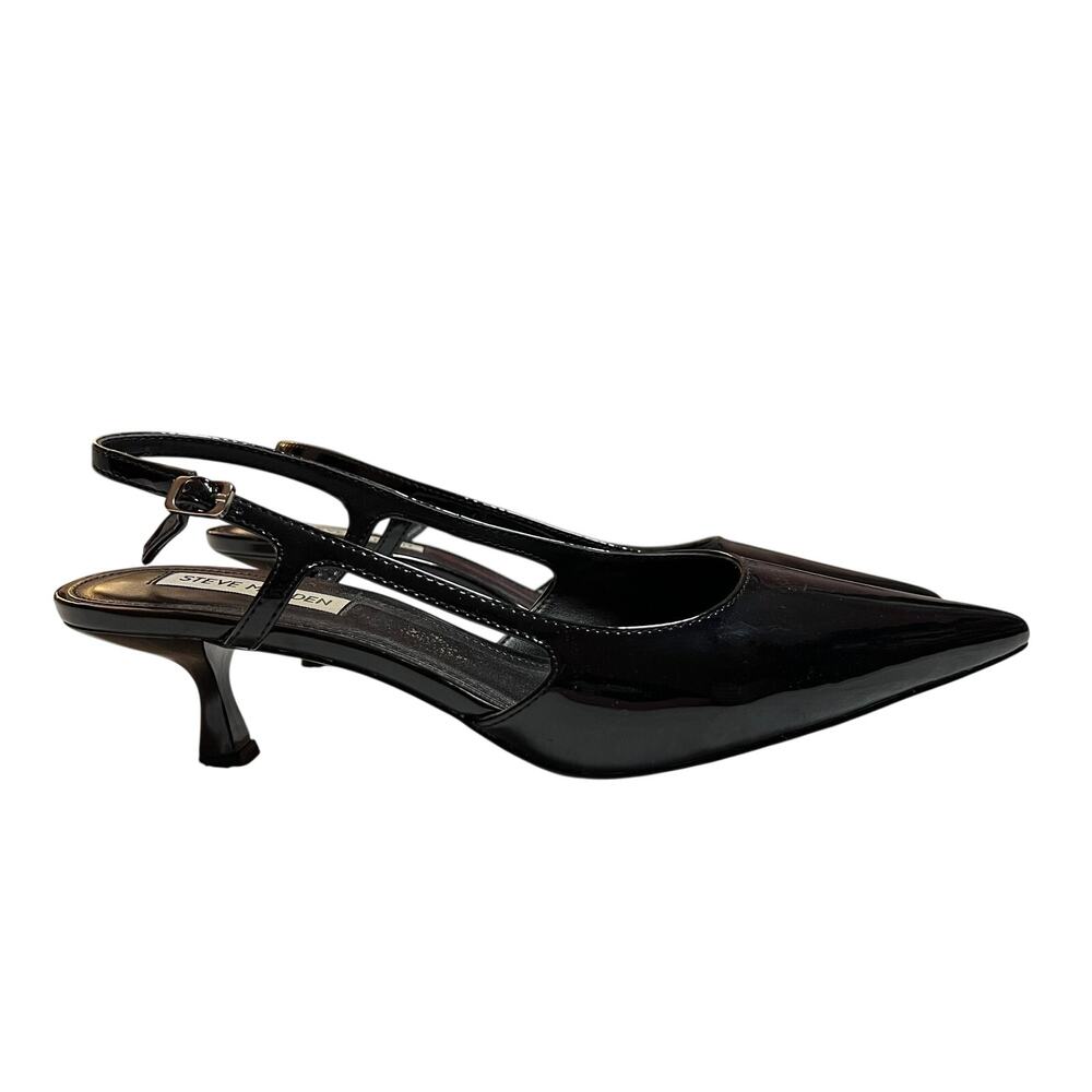 Steve Madden Legaci Slingback Pumps Size 8.5M Office Workwear Minimalist Classic